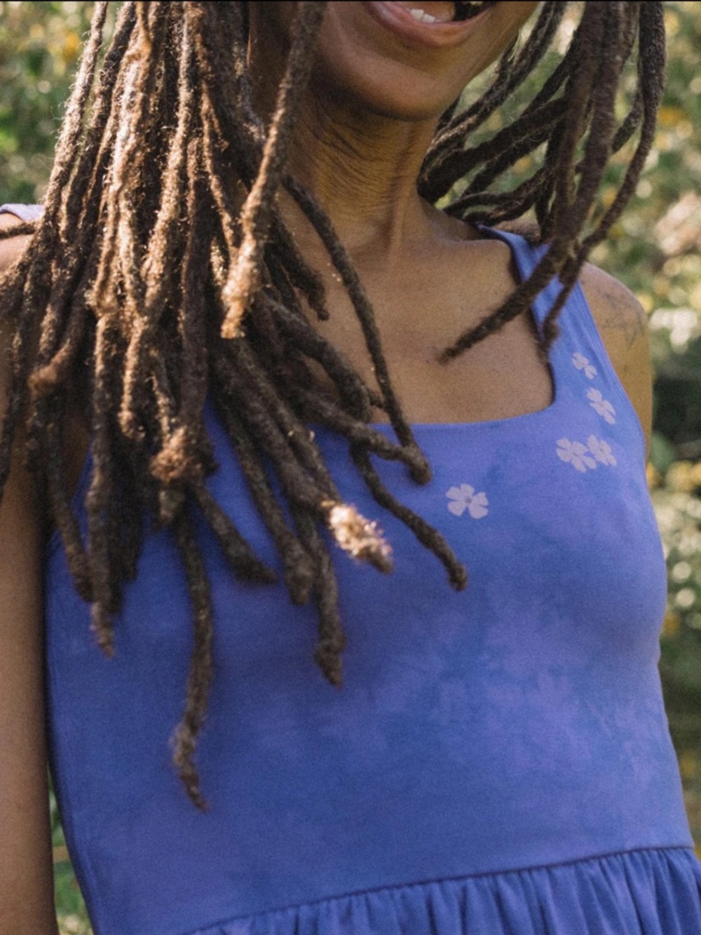 PURUSHA PEOPLE PHLOX DRESS, gorgeous, sustainable, forest fiber, small batch. - Picture 6 of 10